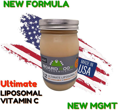 Ultimate Liposomal Vitamin C | 3000mg per Serving | 450ml | Non-GMO Vegan
