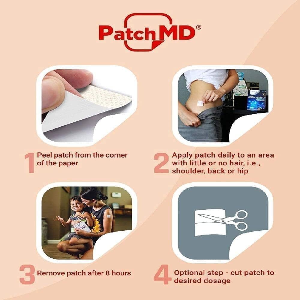 PatchMD - Tri-Mag Complex Topical Patch - 30 Day Supply - görsel 3