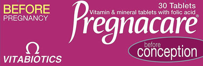 Vitabiotics Pregnacare Before Conception - 30 Tablets