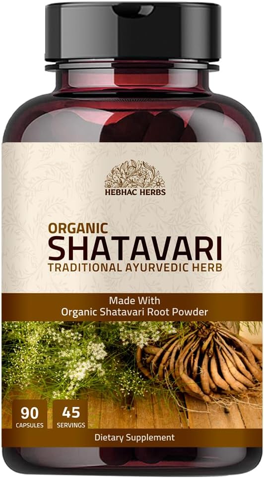 Shatavari Capsules 1000mg – 90 Veg Capsules – Herbal Supplement for Women - görsel 1