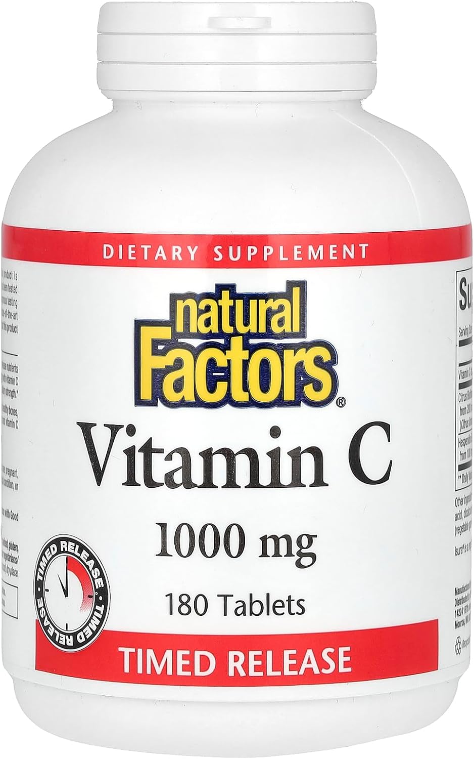 Natural Factors Vitamin C 1000 mg Time Release - görsel 1