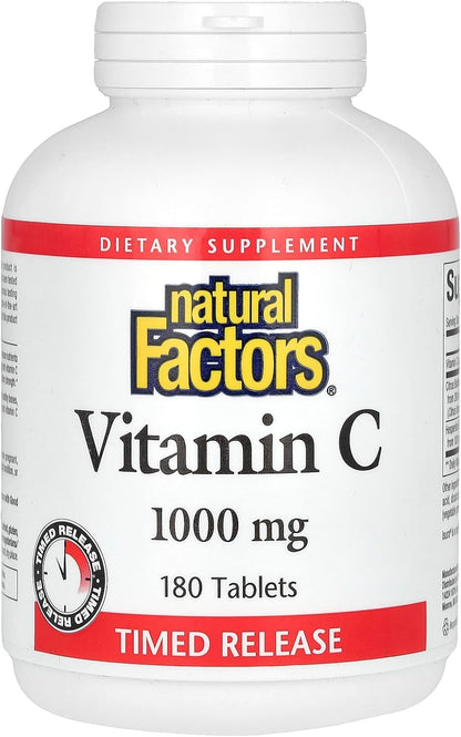 Natural Factors Vitamin C 1000 mg Time Release