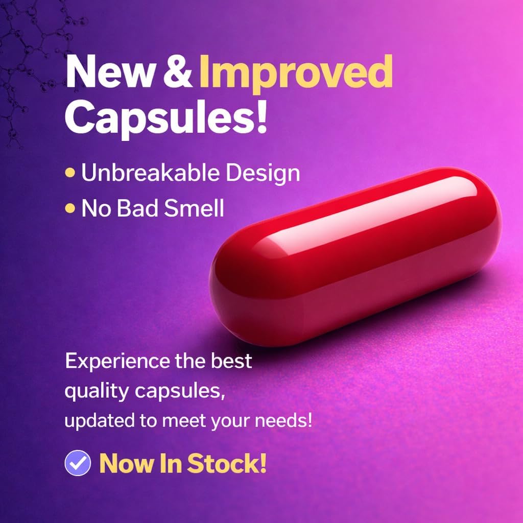 Darkingwings Multi Collagen Peptides Capsules - 14-in-1 with Types I, II, III, V & X, Biotin, Keratin, HA, MSM, Vitamin C, Zinc & More - görsel 7