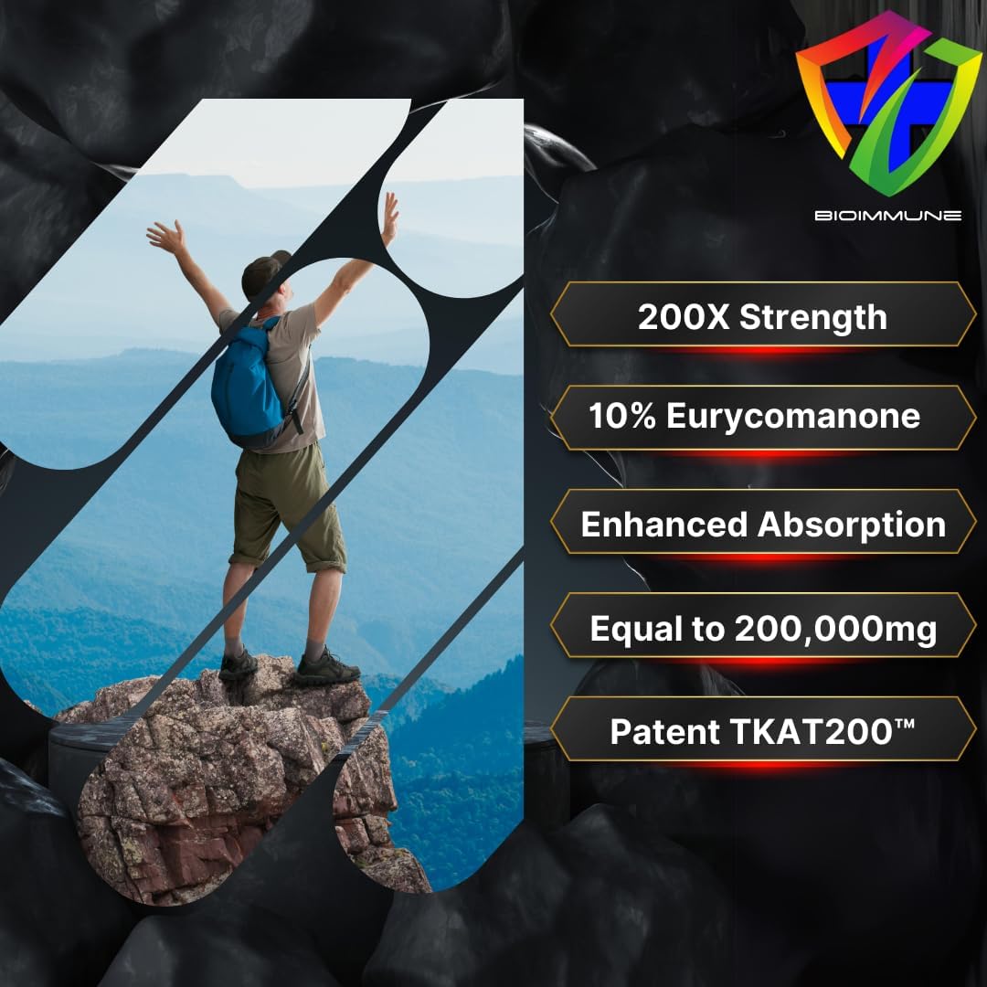 BioImmune Tongkat Ali Ultra Concentrated Extract Capsules - görsel 3