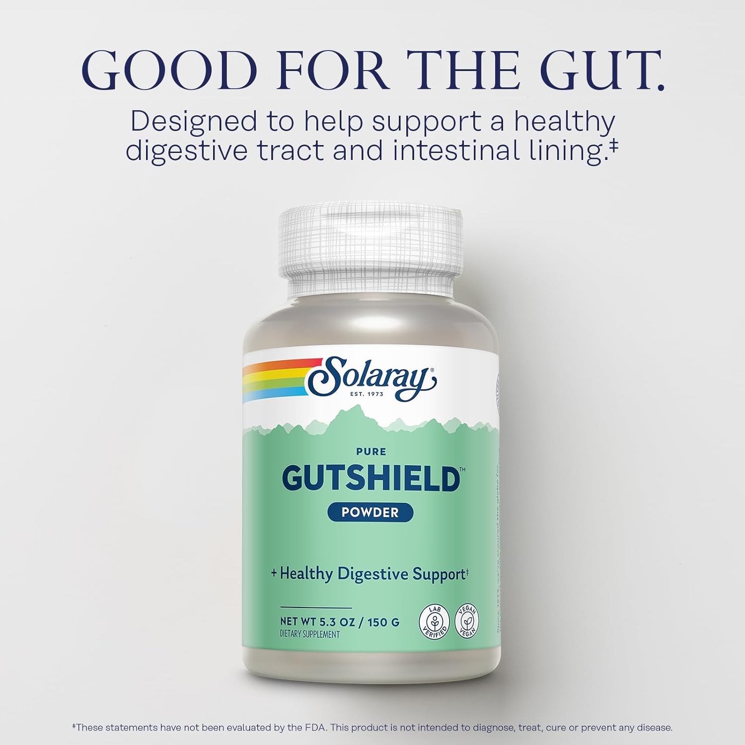 SOLARAY Gutshield Powder - 150 Grammes - görsel 3