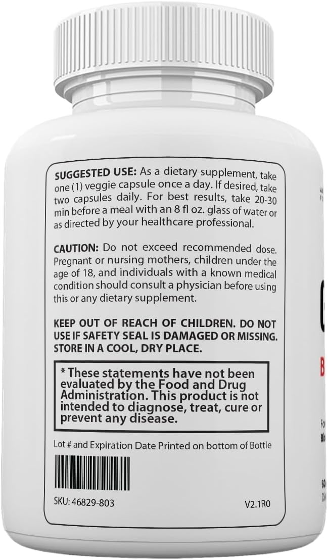 Zonata Official Glycogen Blood Balance Premium Formula, Glycogen Capsules, 60 Count - görsel 3