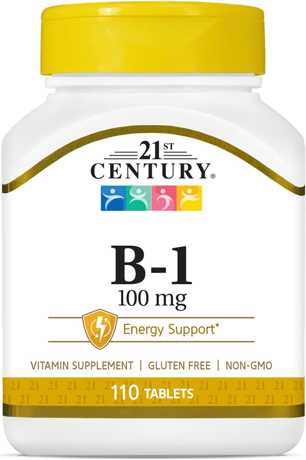 21st Century B-1 Tablets, 100 mg, 110 Tablets (Pack of 12) - görsel 1