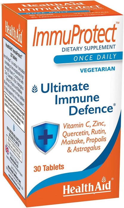 HealthAid ImmuProtect Daily Immune Support Tablets (30 Tablets)