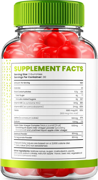 Super Health Keto ACV Gummies Maximum Strength (60 Gummies)