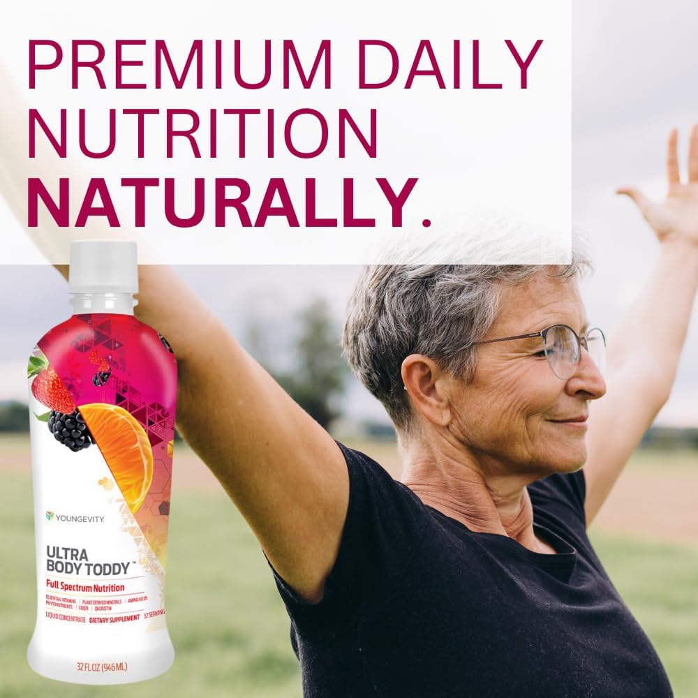 Youngevity Ultra Body Toddy - 100+ Nutrient Liquid Multivitamin & Mineral Supplement, 946 ml - görsel 4