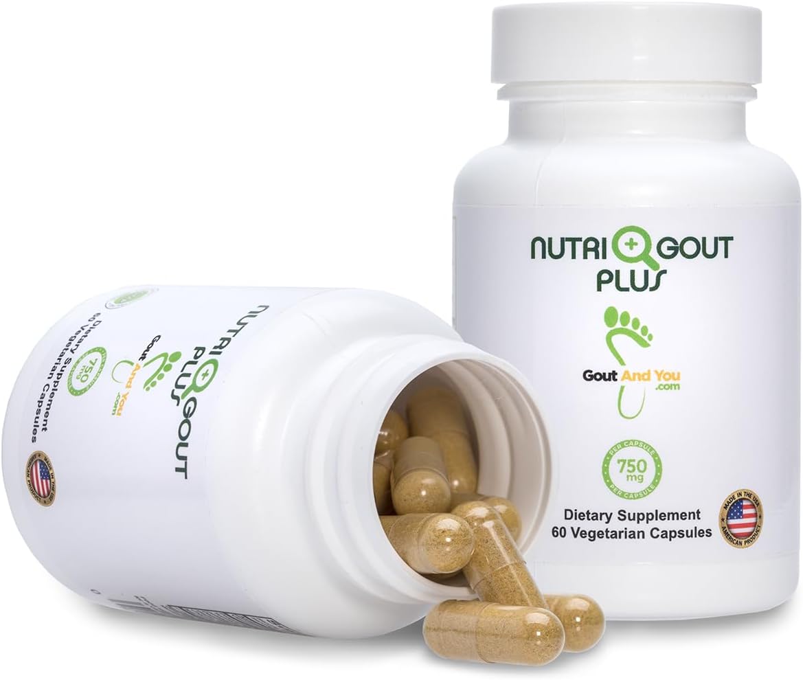 NutriGout Plus – Uric Acid Support Premium Formula – 60 Vegetarian Capsules - görsel 7