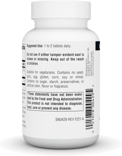Source Naturals DMG 100 mg Food Supplement for Immune Support – 60 Tablets