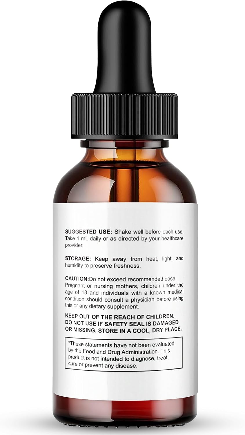 Glyco Shizen Drops - Advanced Support Premium Formula - High Strength Liquid Supplement (5 Pack) - görsel 3