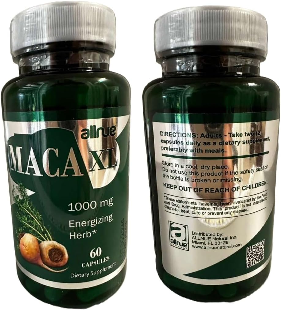 Maca XL 60 Capsules – Super Maca for a Fuller Posterior and Curves - görsel 3