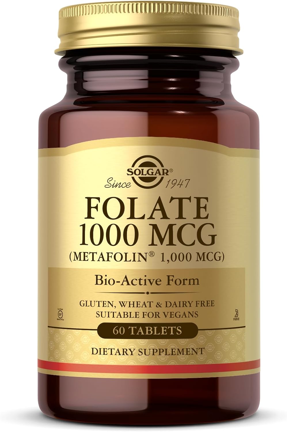 Solgar Folate (as Metafolin) 1000 mcg - görsel 1