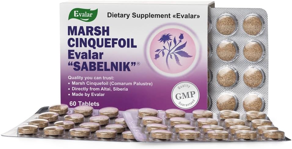 Evalar Marsh Cinquefoil (Comarum Palustre) Tablets - 60 - görsel 6