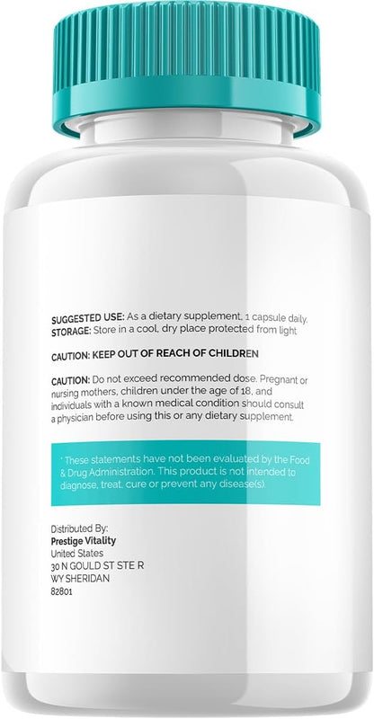 Tiworld Brain Supplement Capsules – All-Natural Maximum Strength Focus Capsules (2 Pack, 120 Capsules)