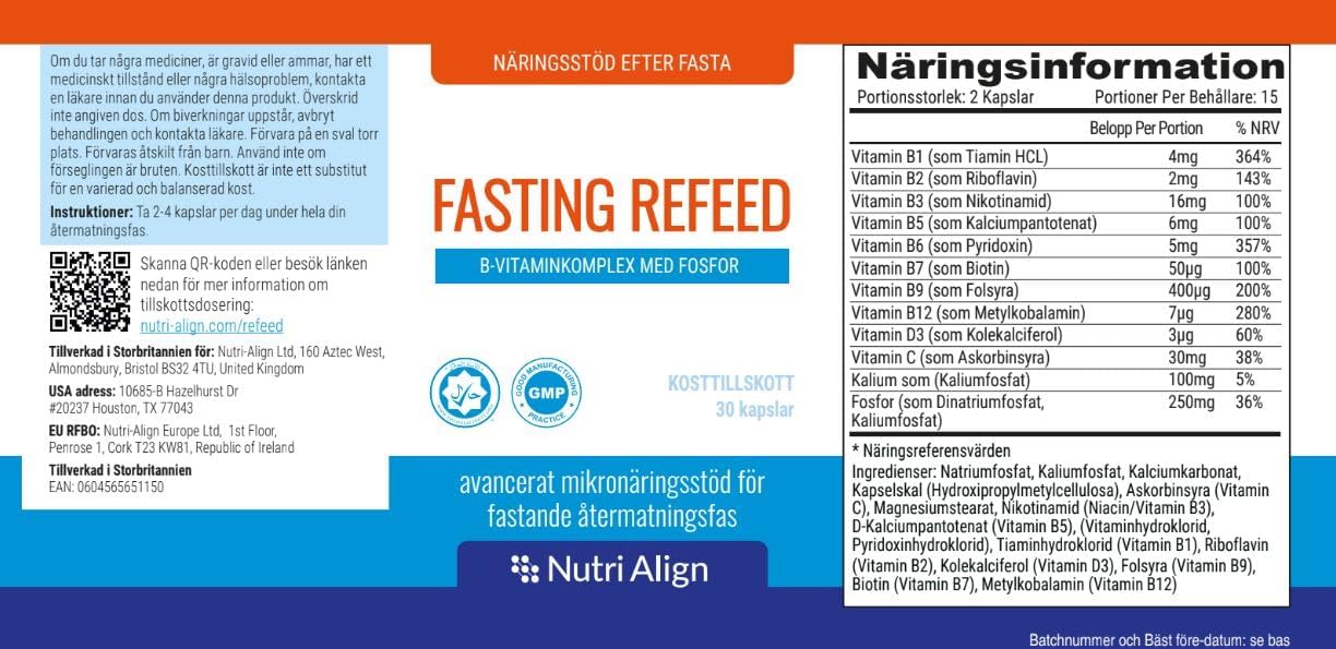 Nutri-Align Fasting Refeed Multivitamin - 30 Capsules - görsel 3