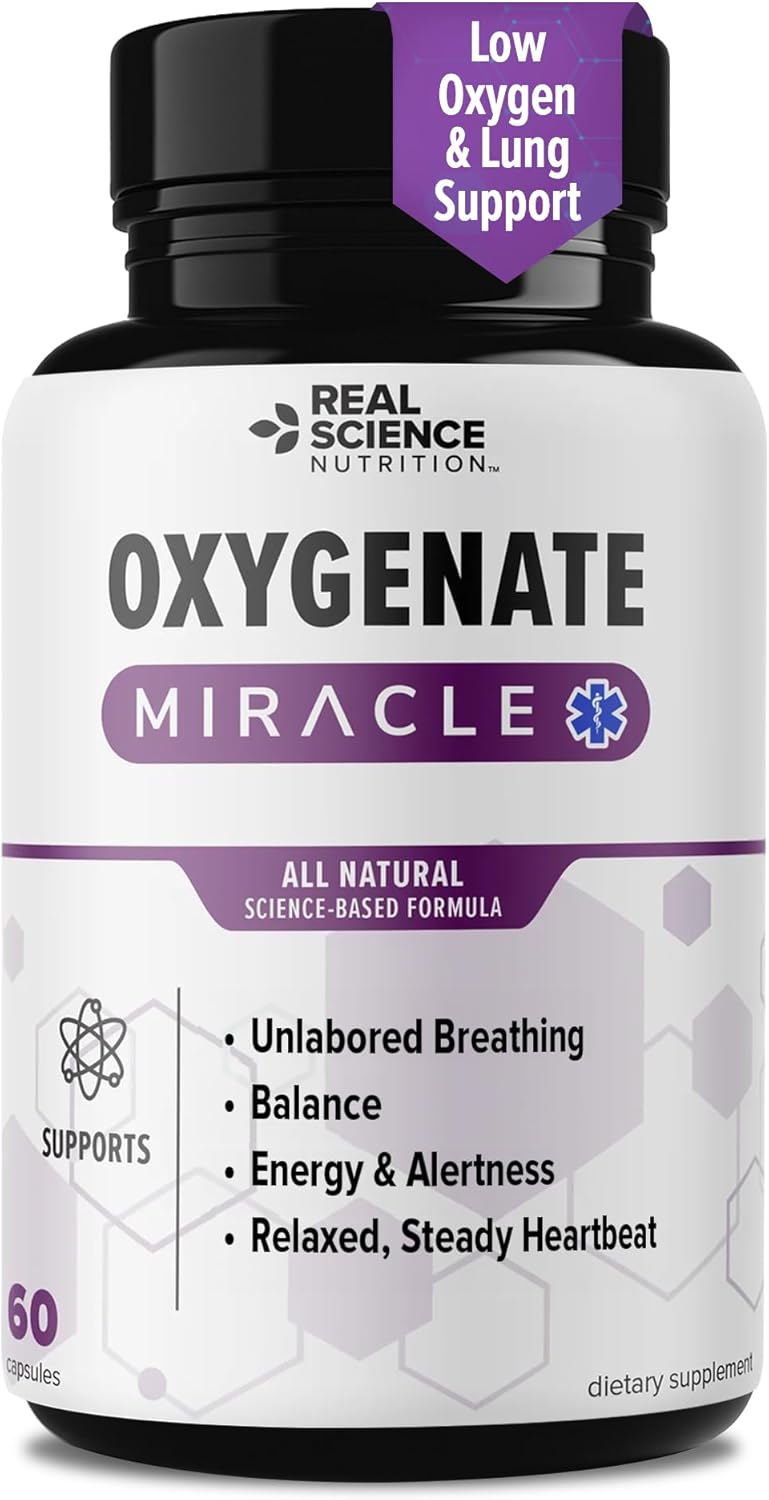 Real Science Oxygenate – Daily Lung & Circulation Support Food Supplement - görsel 1