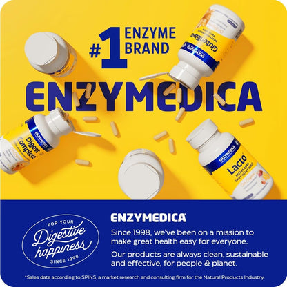 Enzymedica Berberine Phytosome - High Absorption Supplement, 60 Capsules