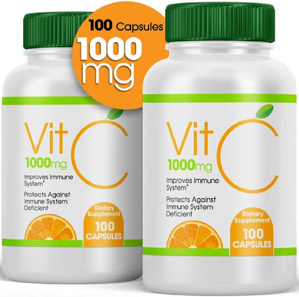 Natural Lab 3 Bottles Vitamin C 1000mg 300 Capsules – Immune Support - görsel 4