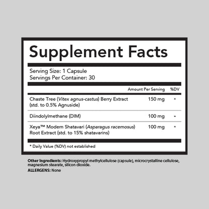 Lunara - Doctor-Formulated Menopause Supplement for Women - Hot Flushes, Hormonal Balance, Mood & Sleep Support - 30-Day Supply