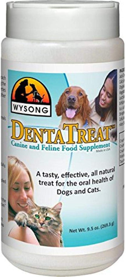 Wysong Dentatreat Natural Oral Health Supplement for Dogs and Cats, 269 g
