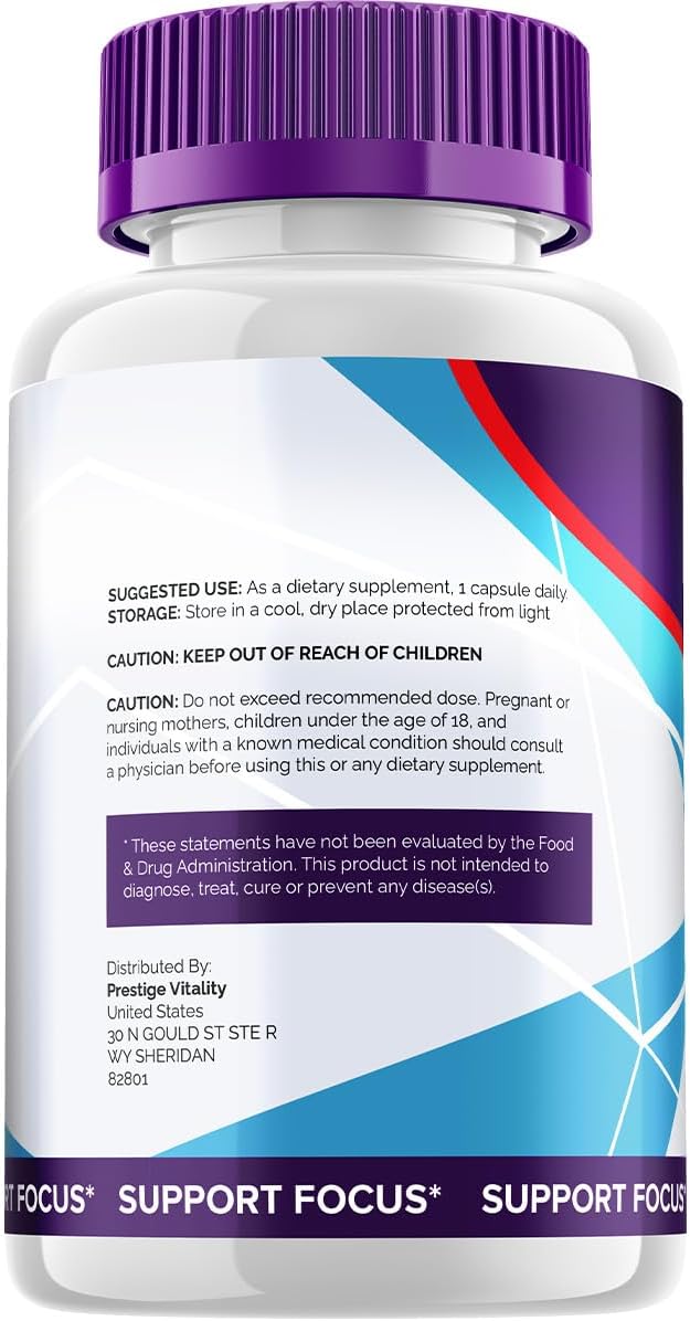 SynapticXR Brain Supplement Capsules – Synaptic XR All-Natural Maximum Strength Formula for Focus Pills, SynapticXR Support and Reviews (1 Pack – 60 Capsules) - görsel 7
