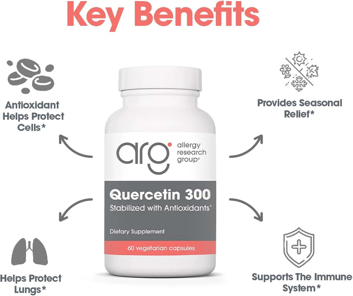 ARG Quercetin 300 – Supports Mast Cell and Histamine Response - görsel 4