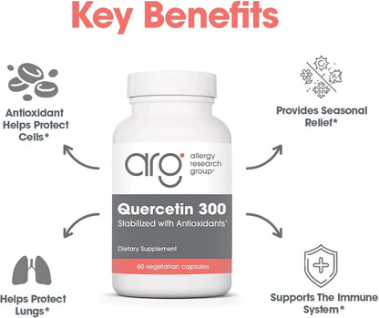 ARG Quercetin 300 – Supports Mast Cell and Histamine Response
