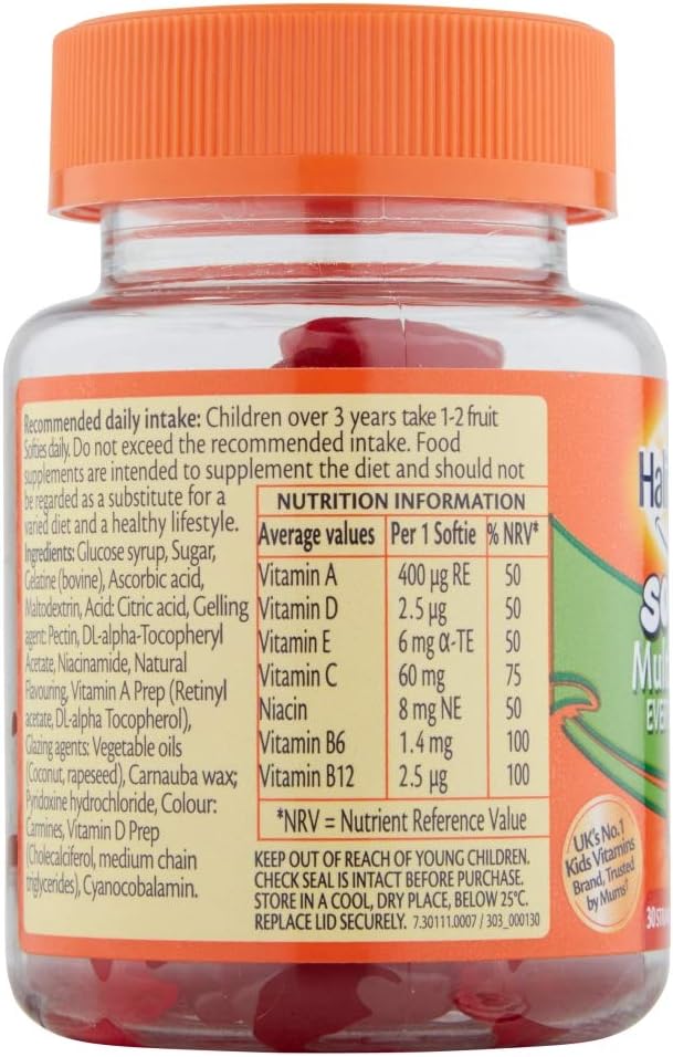 Haliborange Kids Multivitamin Strawberry Softies 30 - görsel 5