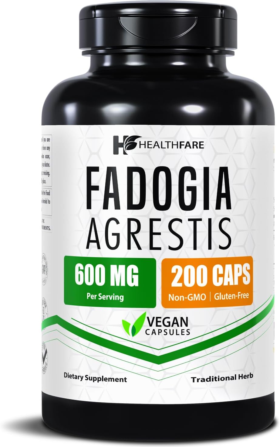 Healthfare Fadogia Agrestis Extract – 200 Vegan Capsules - görsel 1
