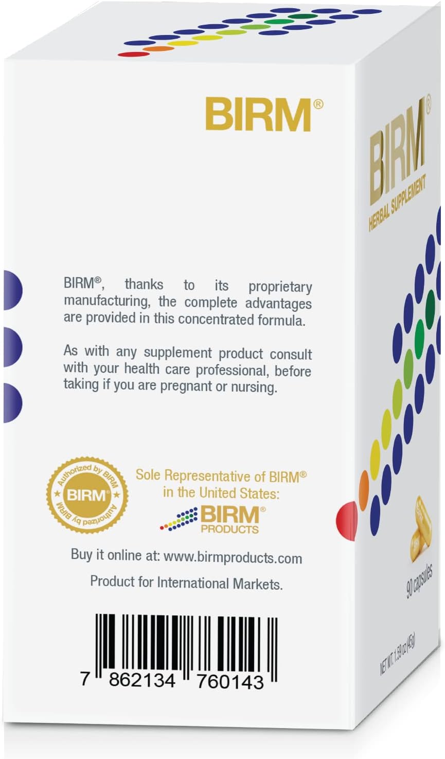 BIRM Preventive Herbal Supplement - Natural Dulcamara Extract for Immune Support - 90 Capsules (40 mg) - görsel 6