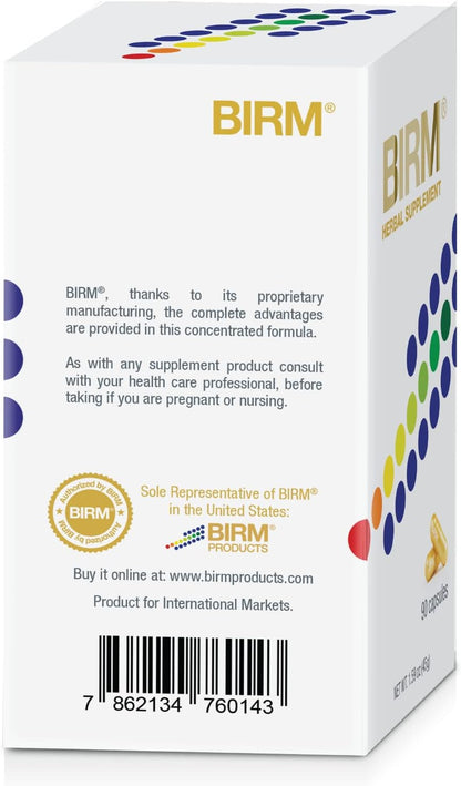 BIRM Preventive Herbal Supplement - Natural Dulcamara Extract for Immune Support - 90 Capsules (40 mg)