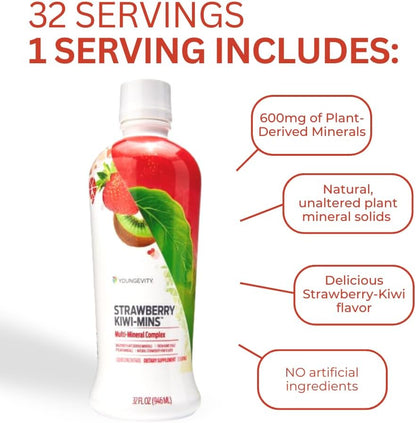 Youngevity Strawberry Kiwi-Mins Plant – Protection of cells from oxidative stress – Certain minerals act as – Image 4