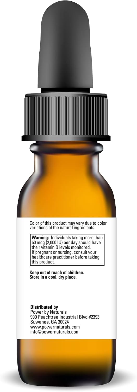 NatureGenX Vitamin D3 Liquid Drops – Immune System Support & Bone Health for Adults – Vegan, Non-GMO, Gluten-Free – 30ml (1-Month Supply) - görsel 8