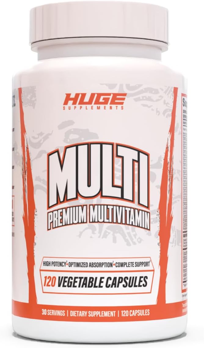 Huge Multi - Men's Multivitamin | High-Performance All-in-One for Athletes (120 Capsules) - görsel 1