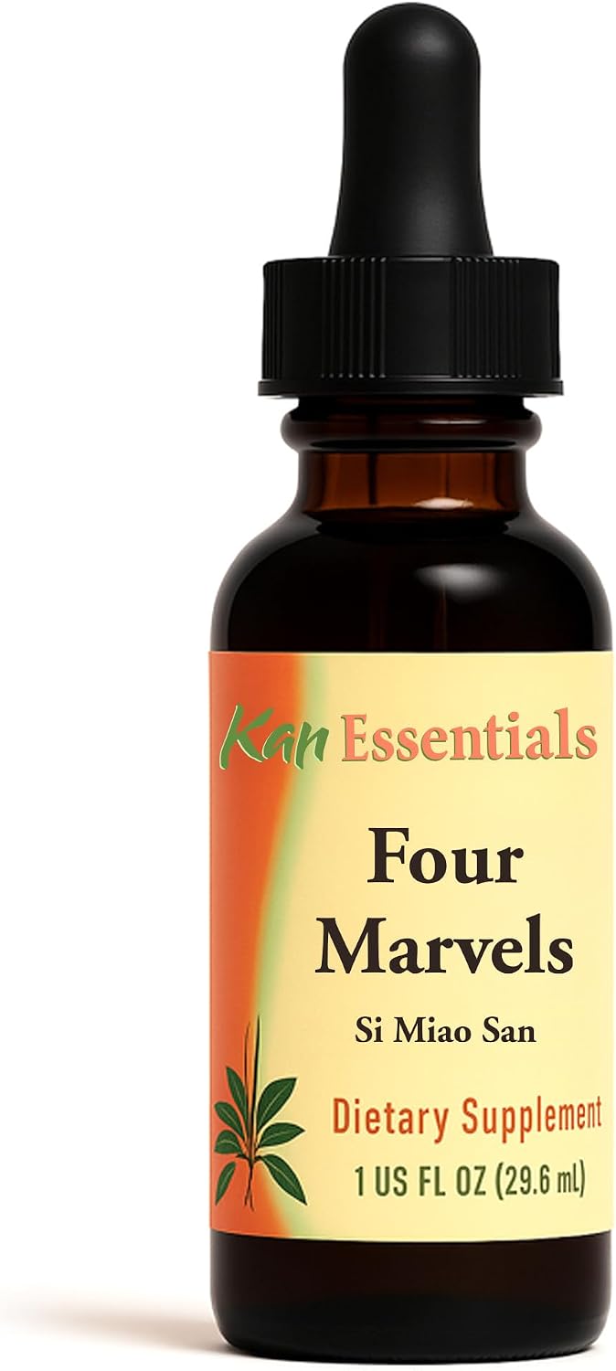 Kan Herb Company Four Marvels – Traditional Chinese Herbal Blend for Dogs and Cats, Liquid Supplement, 30 ml - görsel 1