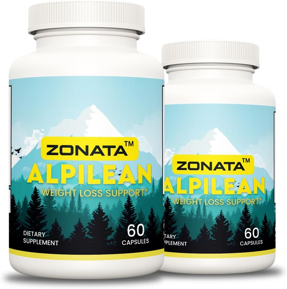 Zonata (2 Pack) Alpinanian Capsules, Alpinanian Supplements, 120 Count - görsel 1