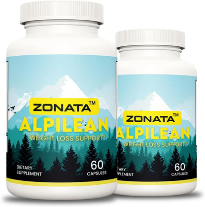 Zonata (2 Pack) Alpinanian Capsules, Alpinanian Supplements, 120 Count
