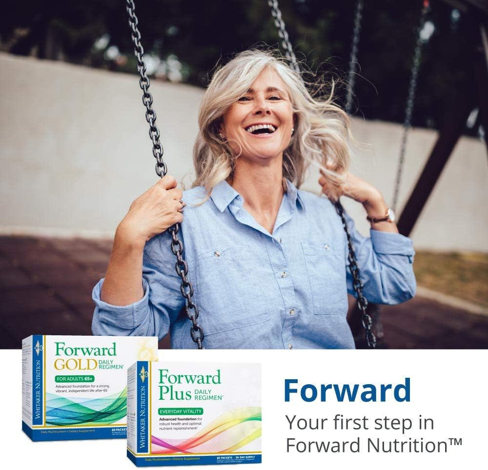 Dr. Whitaker's Forward Plus Daily Regimen - Comprehensive Multivitamin Supplement, 60 Packets (30-Day Supply) - görsel 3