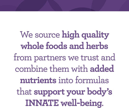 INNATE Response Formulae Women's Multivitamin 55+ - Daily Multivitamin for Women Over 50 with Vitamin C, D3, B12, Methylfolate, Choline & Zinc - Vegetarian, Non-GM - 120 Tablets (60 Servings)
