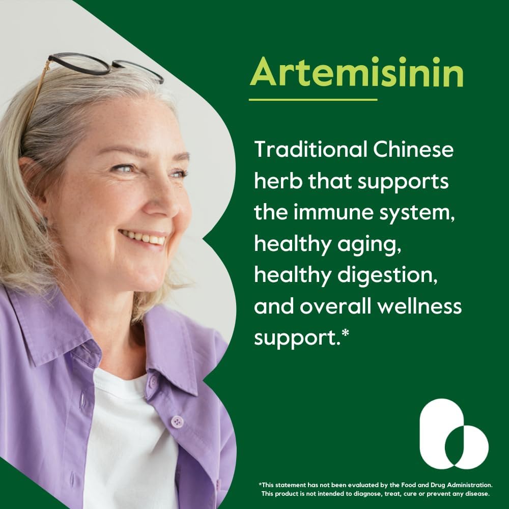 BESTVITE Artemisinin 200mg - 60 Vegetarian Capsules - görsel 2