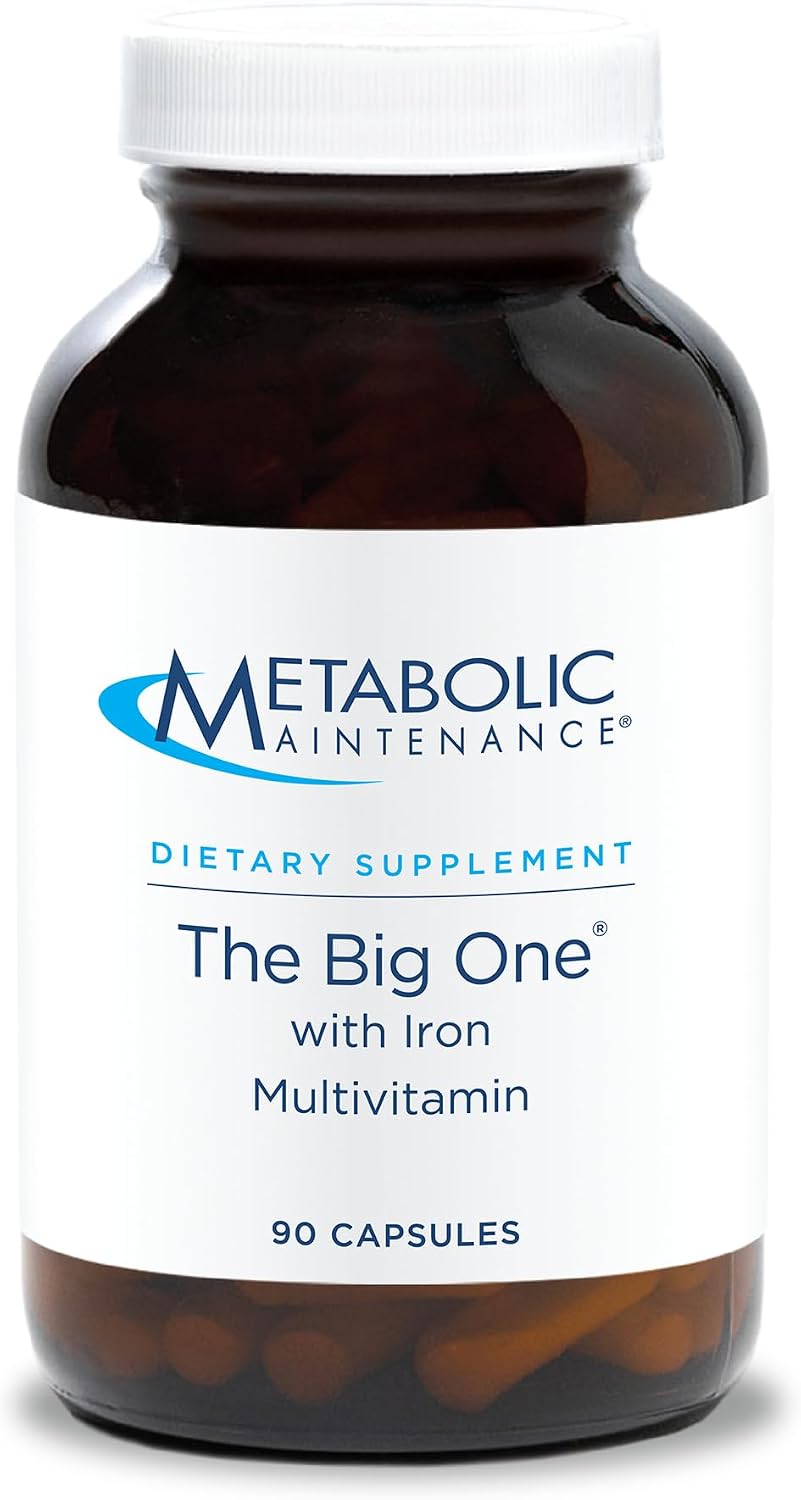 Metabolic Maintenance The Big One Multivitamin with Iron for Women and Men - 90 Capsules - görsel 1