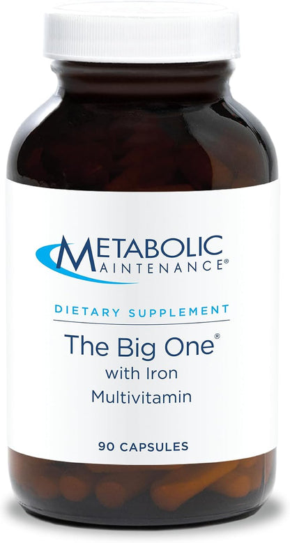 Metabolic Maintenance The Big One Multivitamin with Iron for Women and Men - 90 Capsules