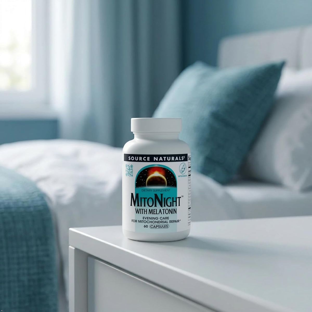 Source Naturals MitoNight® with Melatonin, Evening Care for Mitochondrial Health – 60 Capsules - görsel 4