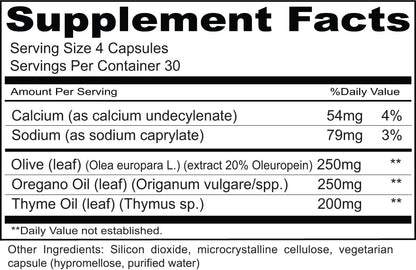 Priority One Vitamins Bio-Candida Care – 120 Capsules – Digestive Support for Intestinal Balance