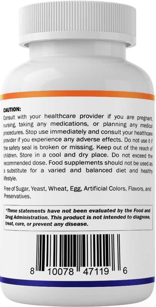 Vitamatic Methyl Folate 15mg – 120 Vegetable Capsules - görsel 8