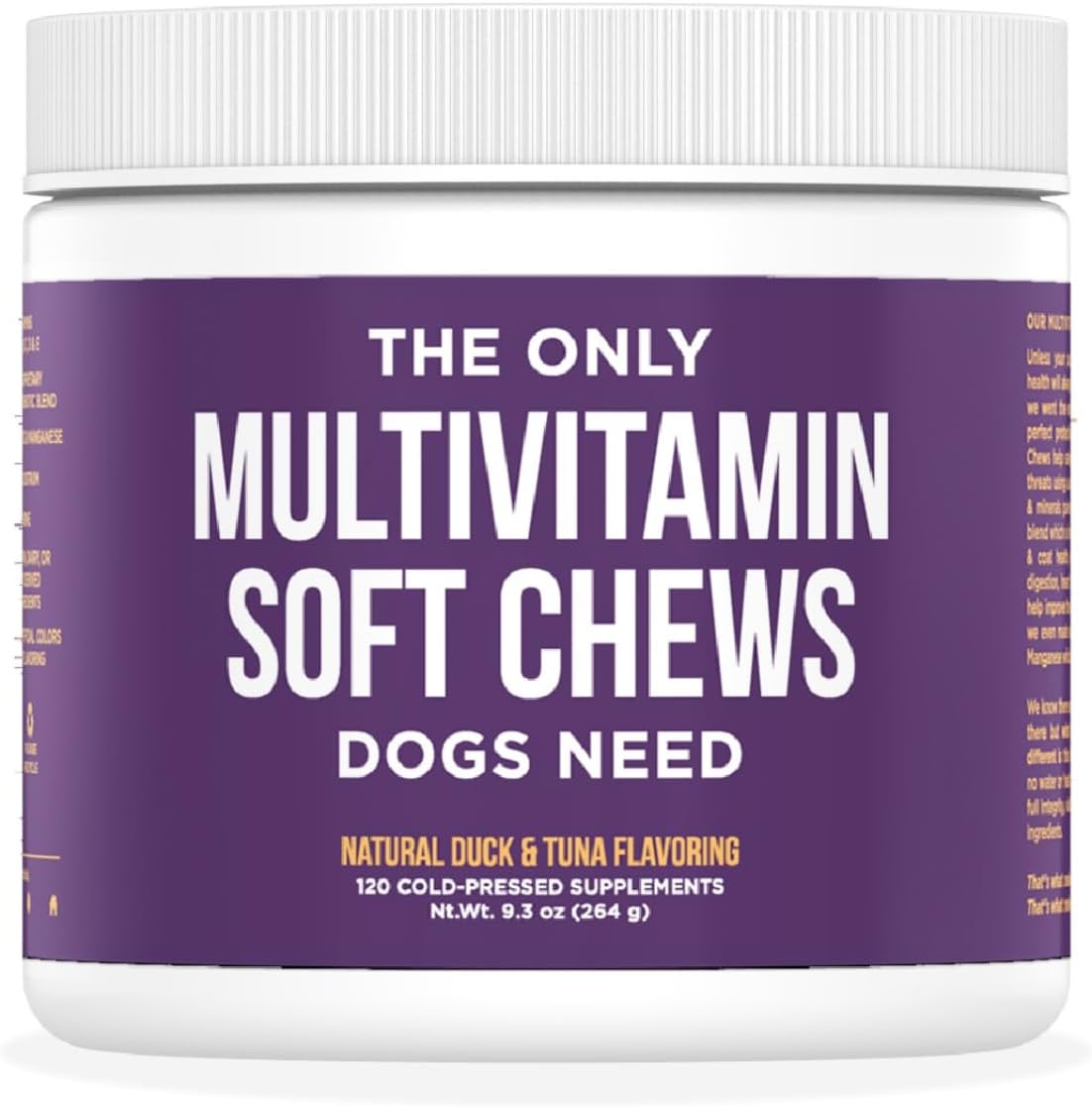Natural Rapport Dog Multivitamin Soft Chews - 120 Chews - görsel 1