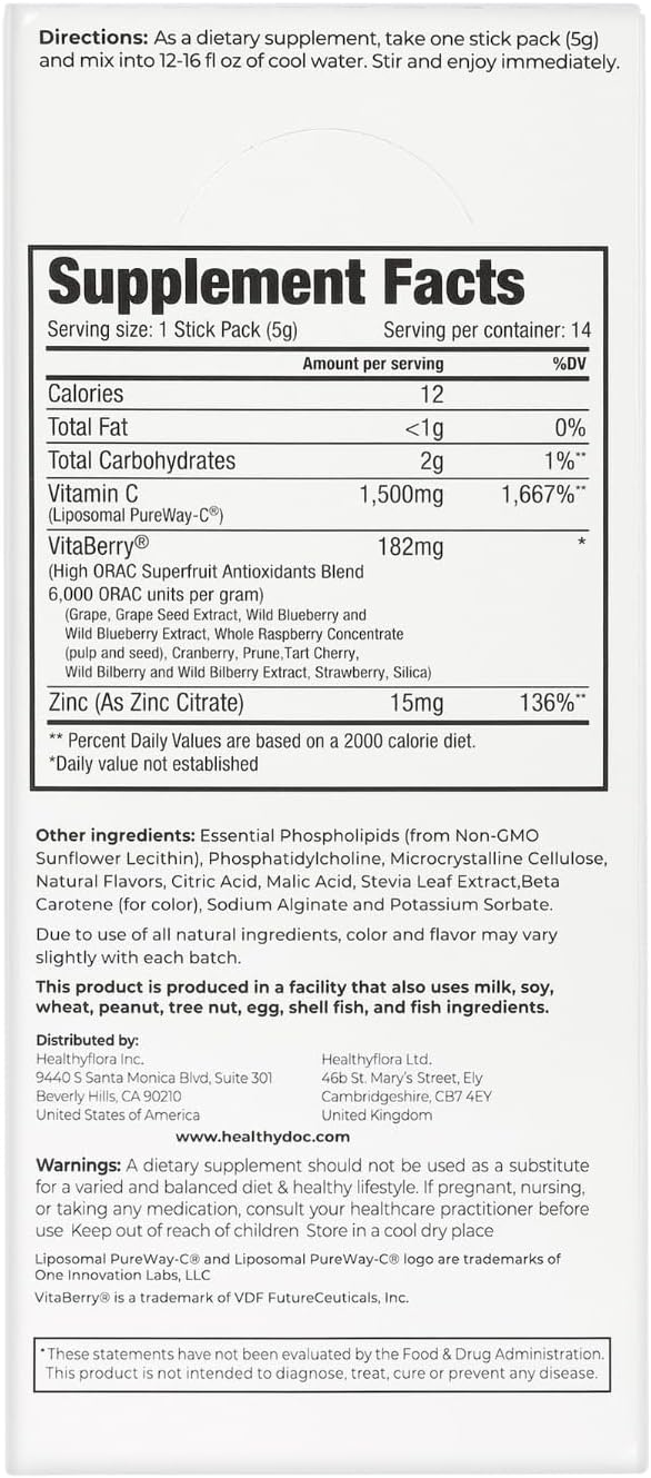 DR. NIGMA Super Vitamin C Cocktail Powder - görsel 3